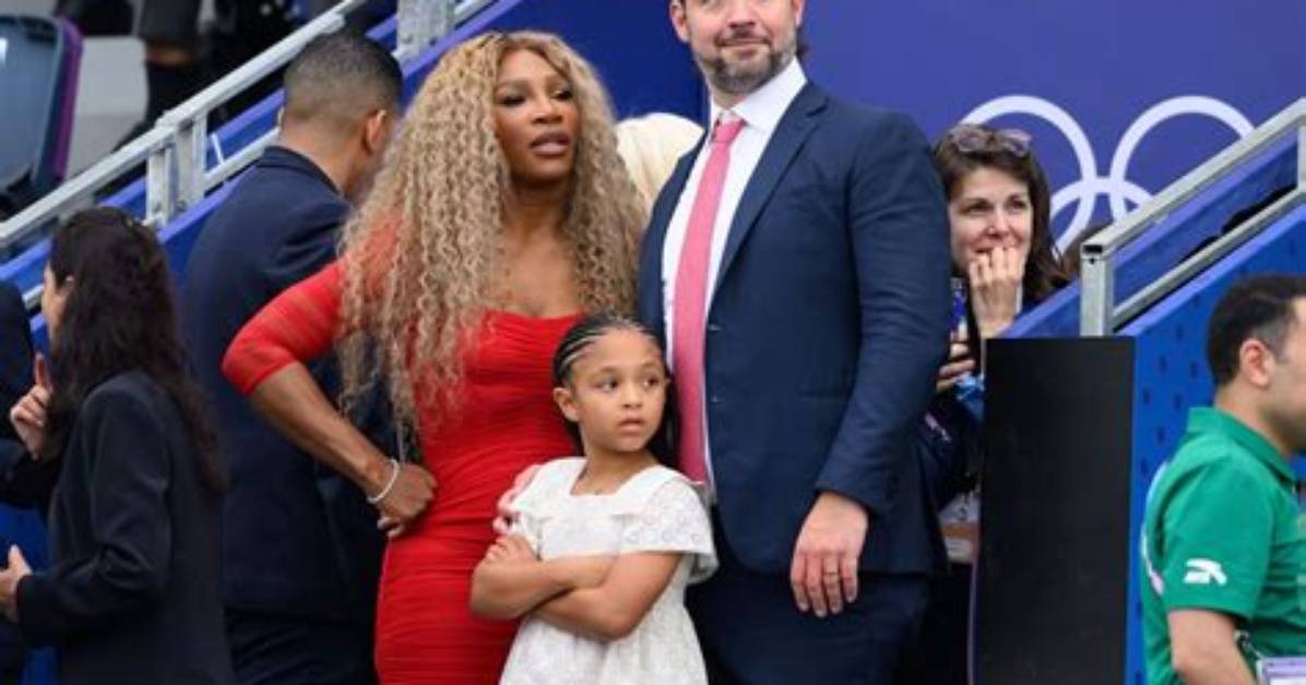 Serena Williams & Husband Alexis Kiss Daughter Olympia in Sweet Photos – Hollywood Life