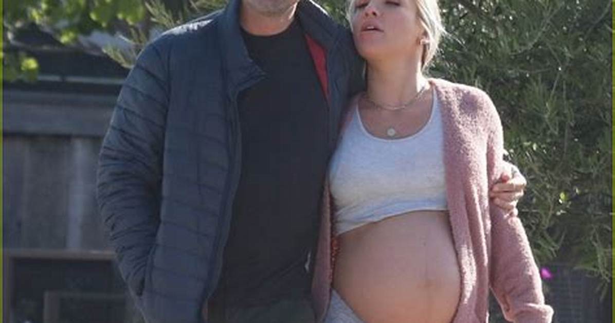 Sharna Burgess Shows off Bare Baby Bump in Bikini & Packs on the Pda with Brian Austin Green