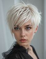 Singer Shows off Platinum Blonde Pixie – Hollywood Life