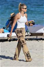 Sofia Richie Lounges in Sexy Bikini Top Amidst Scott Disick & Amelia Hamlin Romance Buzz