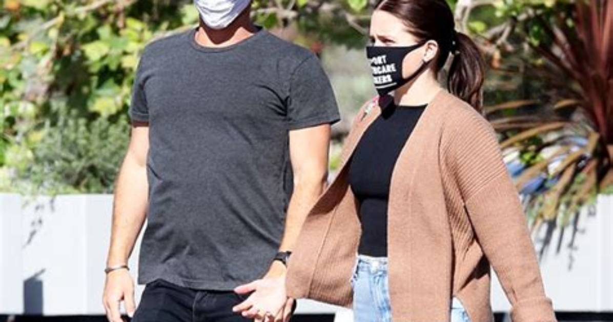 Sophia Bush Holds Hands with Mystery Man in Protective Gear to Get Groceries Safely – New Pics