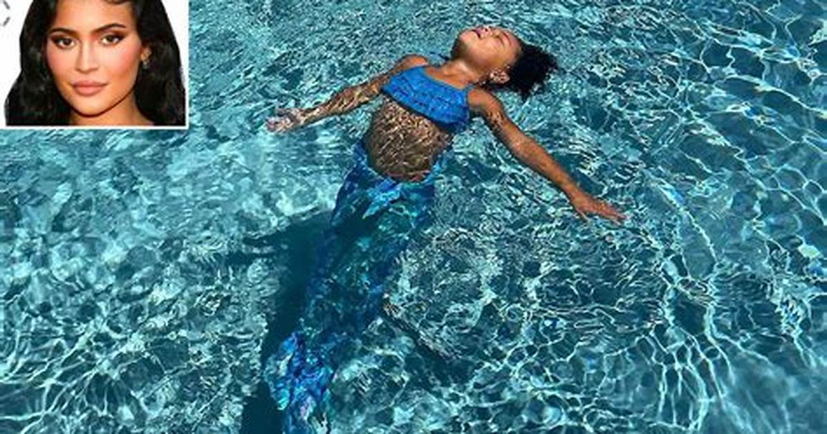 Stormi Webster, 3, Is the Cutest Mermaid for Halloween with Kylie Jenner & Travis Scott