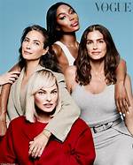 Supermodels Helena Christensen, Cindy Crawford & Christy Turlington Reunite for Holiday Party