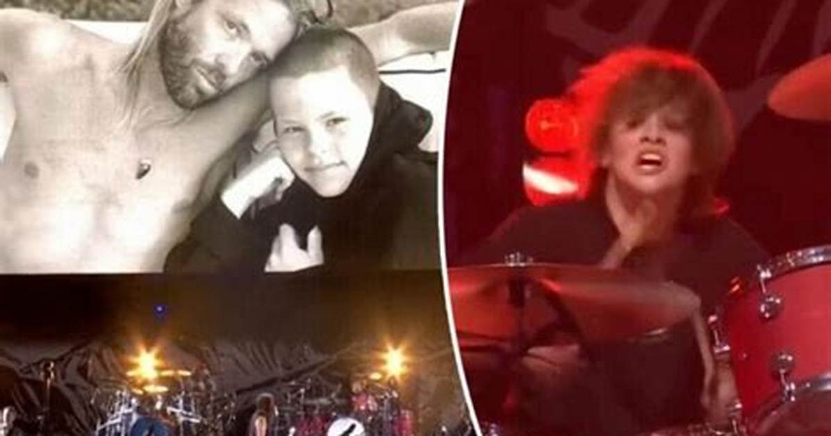 Taylor Hawkins’ Son Shane Plays Drums with Foo Fighters in Boston – Hollywood Life