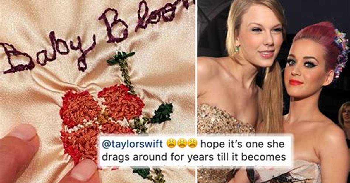 Taylor Swift Gifts Katy Perry’s Baby Girl a Custom Hand-Embroidered Blanket — See Sweet Pic
