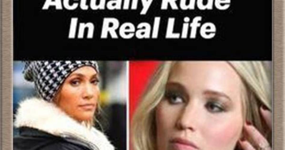 The 10 Most Unbelievably Rude Celebrities: a Shocking Expose