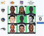 The Immaculate Grid: an Nba Rarity