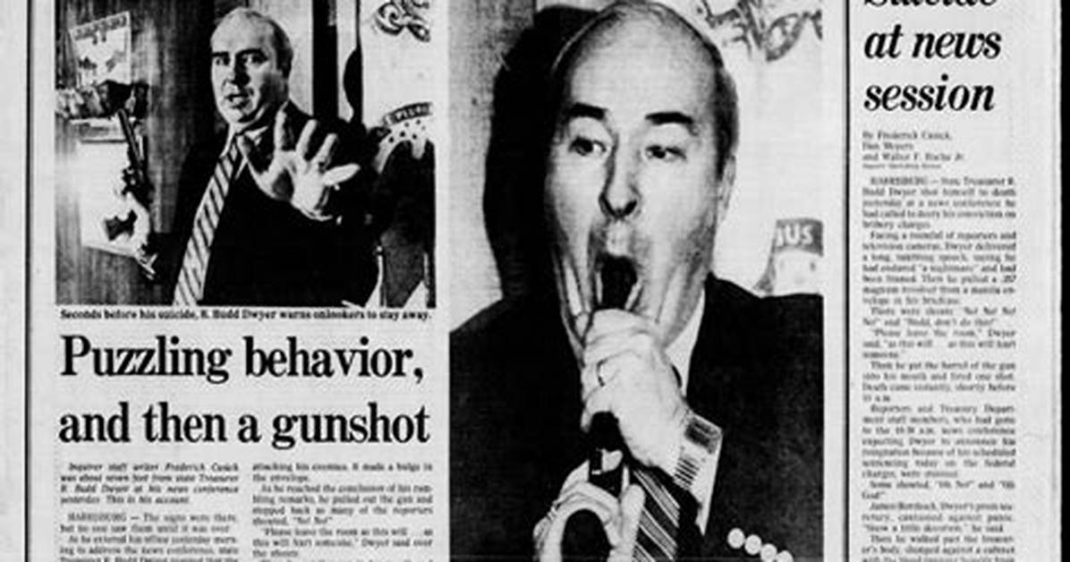 The Shocking Death of Budd Dwyer: Witness a Political Tragedy (Video)