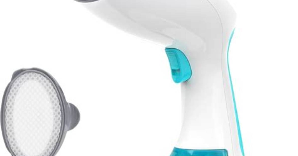This Handheld Steamer Removes Wrinkles from Your Outfit in Seconds Before a Zoom Meeting & It’s on Sale for $14