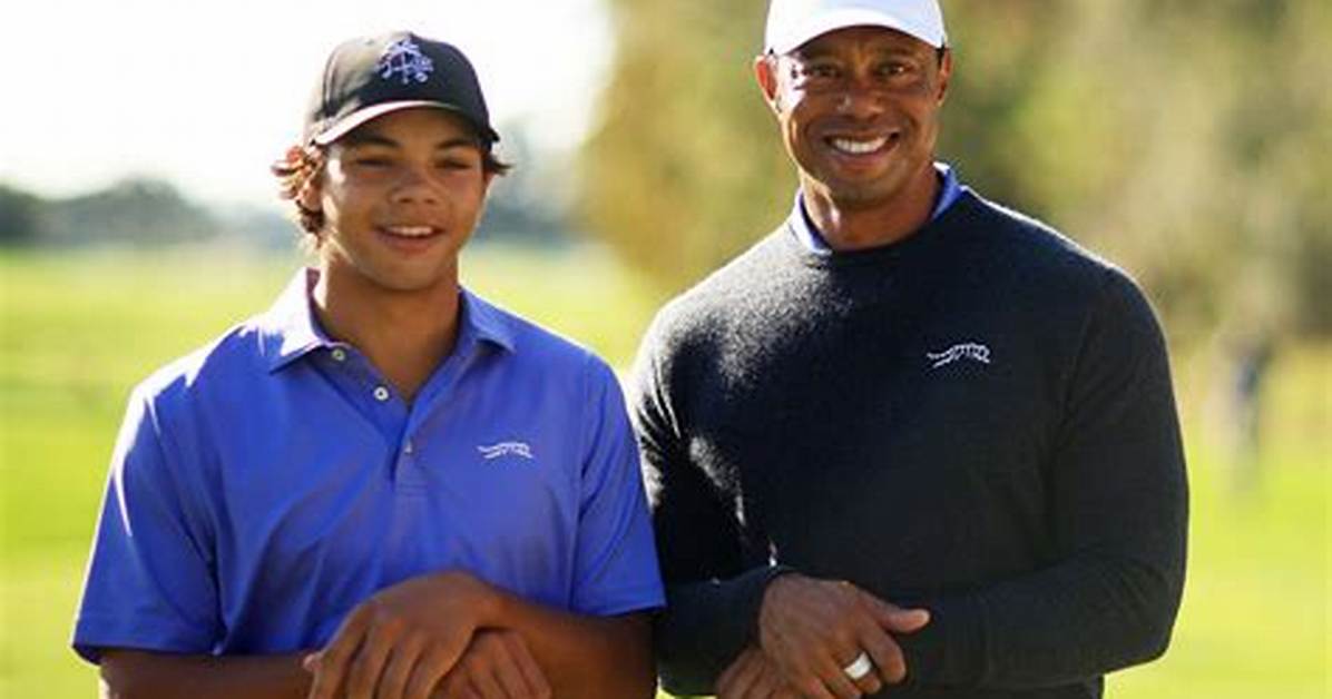 Tiger Woods Proud of Son Charlie, 12, at Pnc Golf Tournament — Video – Hollywood Life
