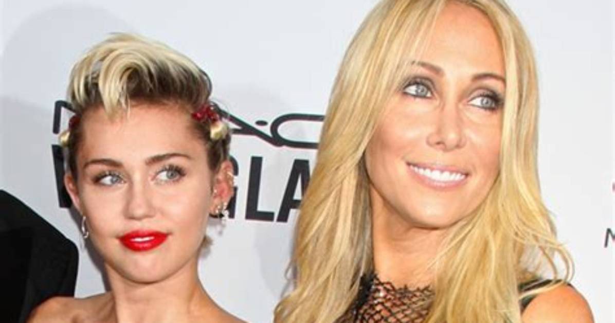 Tish Cyrus Cozies up to New Husband Dominic Purcell Just Before Wedding to Support Miley’s New Music: Photo