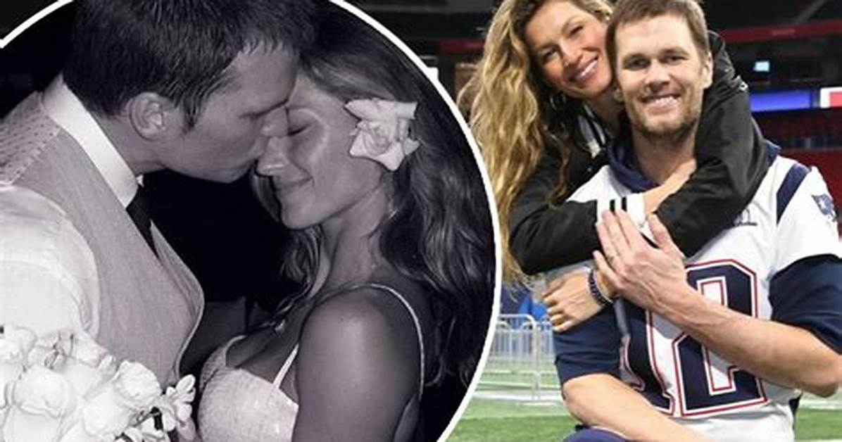Tom Brady & Gisele Bundchen Seen in Wedding Pic on 13Th Anniversary – Hollywood Life