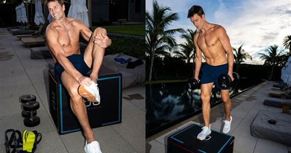 Tom Brady Goes Shirtless in His Home Gym in Revealing New Video: Watch
