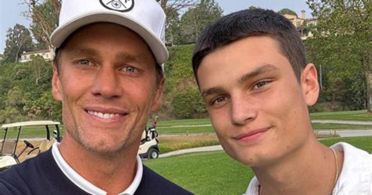 Tom Brady Reveals 6’1″ Son Jack, 15, Borrows His Clothes: It’s a ‘Young Man’s Right of Passage’