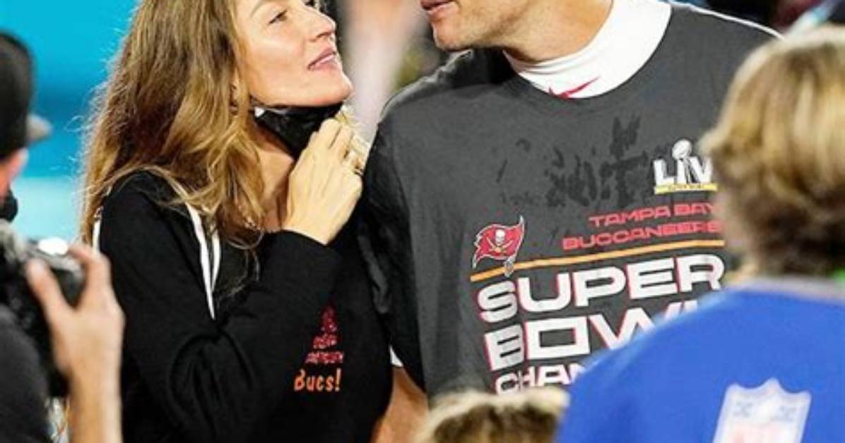 Tom Brady Reveals the Hilarious 1St Thing Gisele Said to Him on the Field After Super Bowl Win