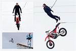 Tom Cruise, 58, Flies Through the Air on a Motorcycle While Filming ‘Mission: Impossible’ Stunt — Pic