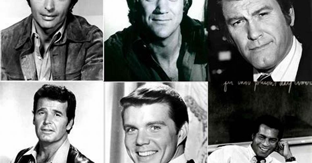 Top Male Actors of the Golden 70S