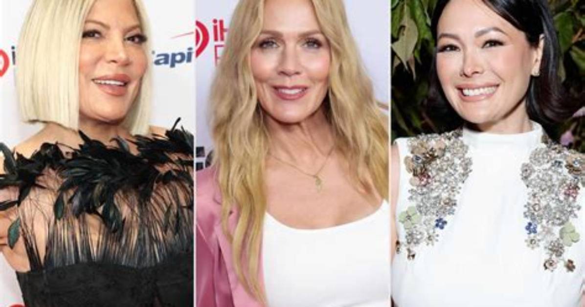 Tori Spelling, Jennie Garth, & Lindsay Price Have a ‘90210’ Reunion – Hollywood Life