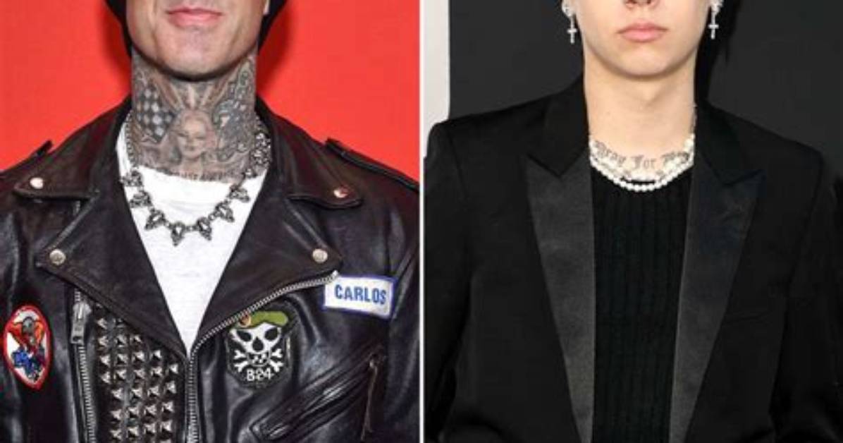 Travis Barker ‘So Proud’ at Son Landon’s Clothing Launch – Hollywood Life