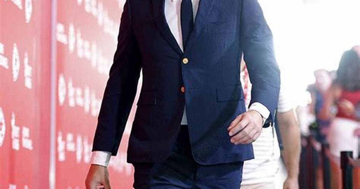 Travis Kelce Steps out in Striped Outfit & Fans Compare It to Girlfriend Taylor Swift’s ‘Anti-Hero’ Look