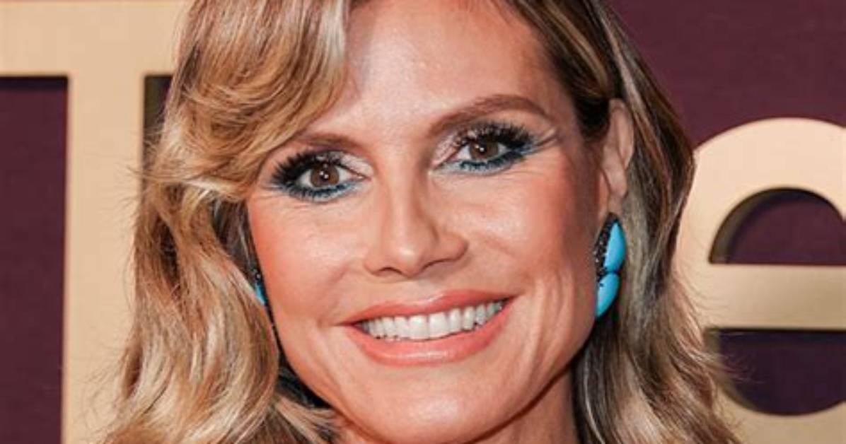 Try out Heidi Klum’s Blue Eyeliner Look with This $9 Product