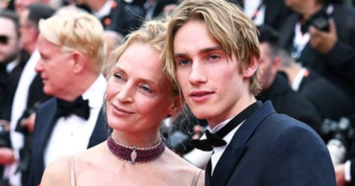Uma Thurman Brings Lookalike Son Levon, 21, as Date to Cannes Film Festival: Photos