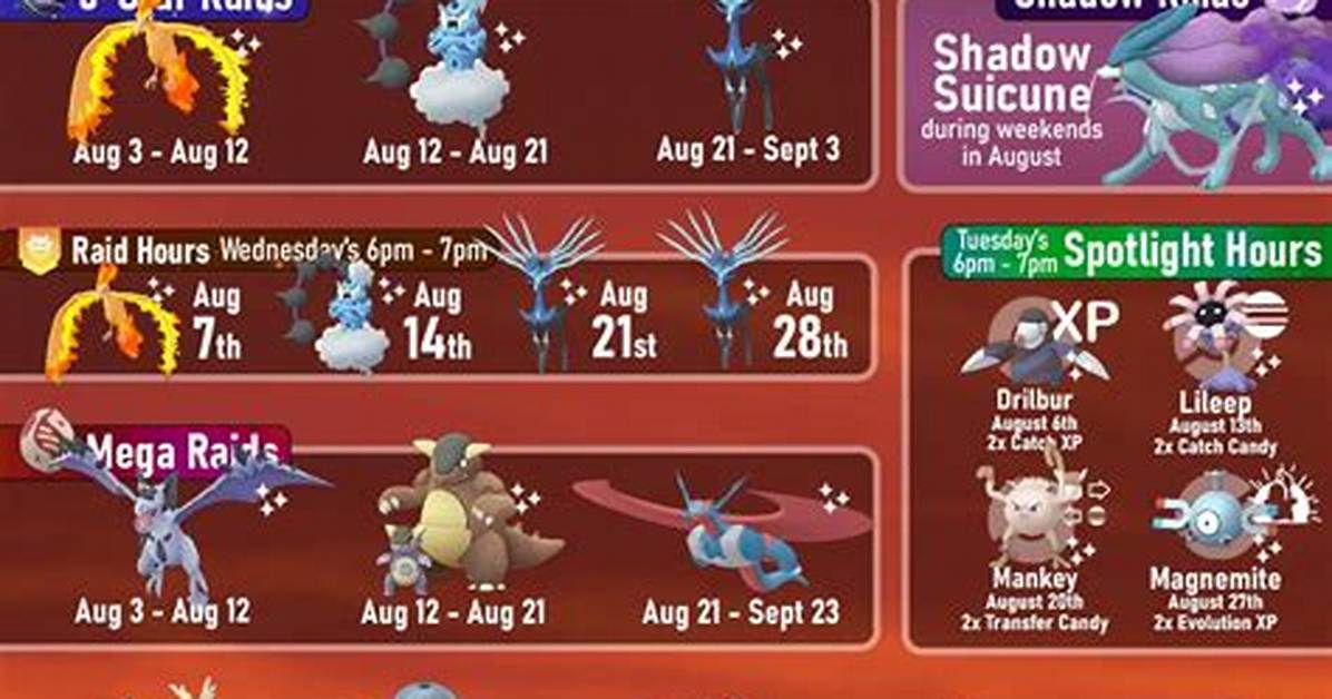 Uncover Raid Hours: August 2023 Schedule Revealed
