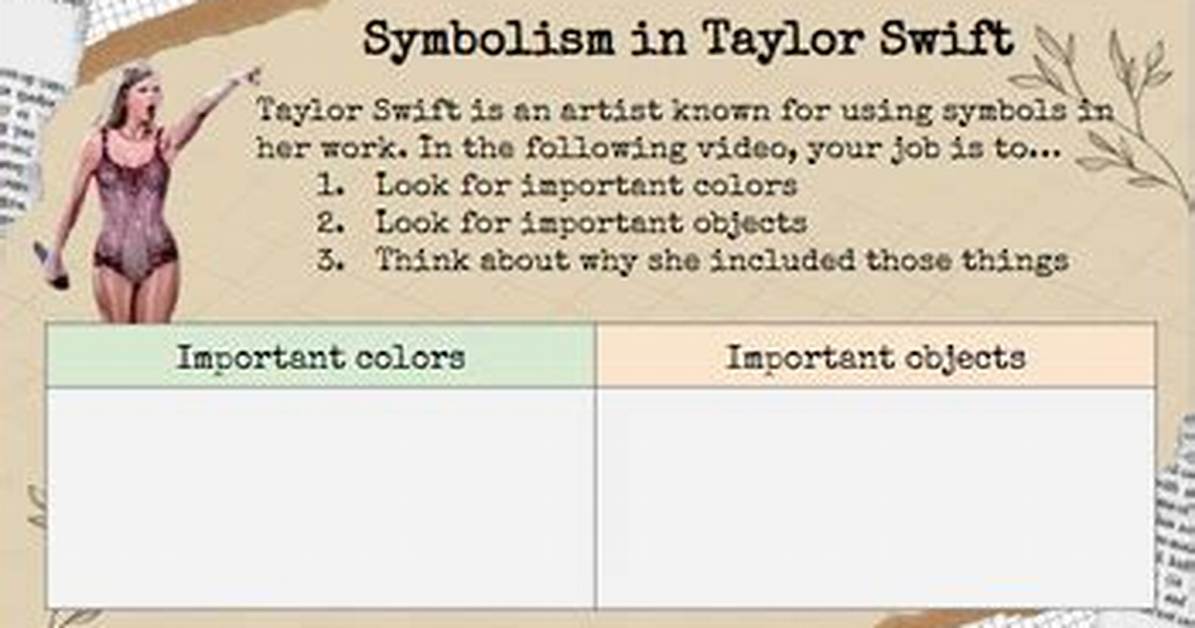 Unlocking the Enigmatic Symbolism of Taylor Swift