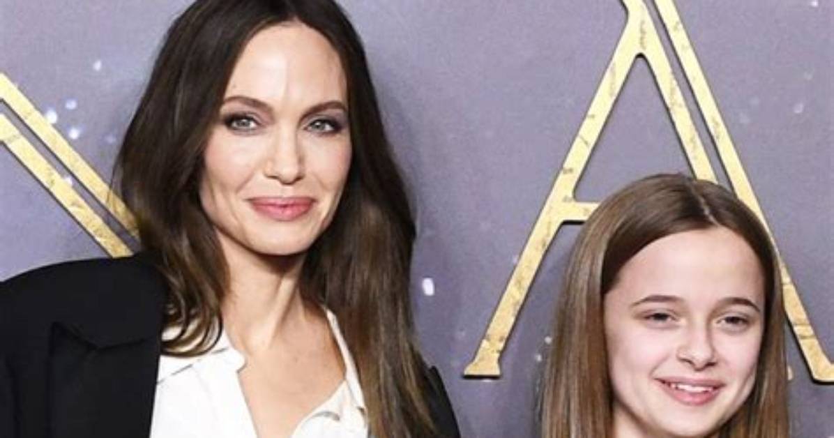 Vivienne Jolie-Pitt Rocks Curtain Bangs While out with Angelina – Hollywood Life