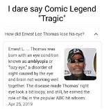 What Happened to Ernest Lee Thomas Eye? Net Worth, Wife