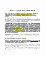 What Is the What Is Extraordinary General Meeting (Egm)? | Definition, Features, Advantages and Disadvantages