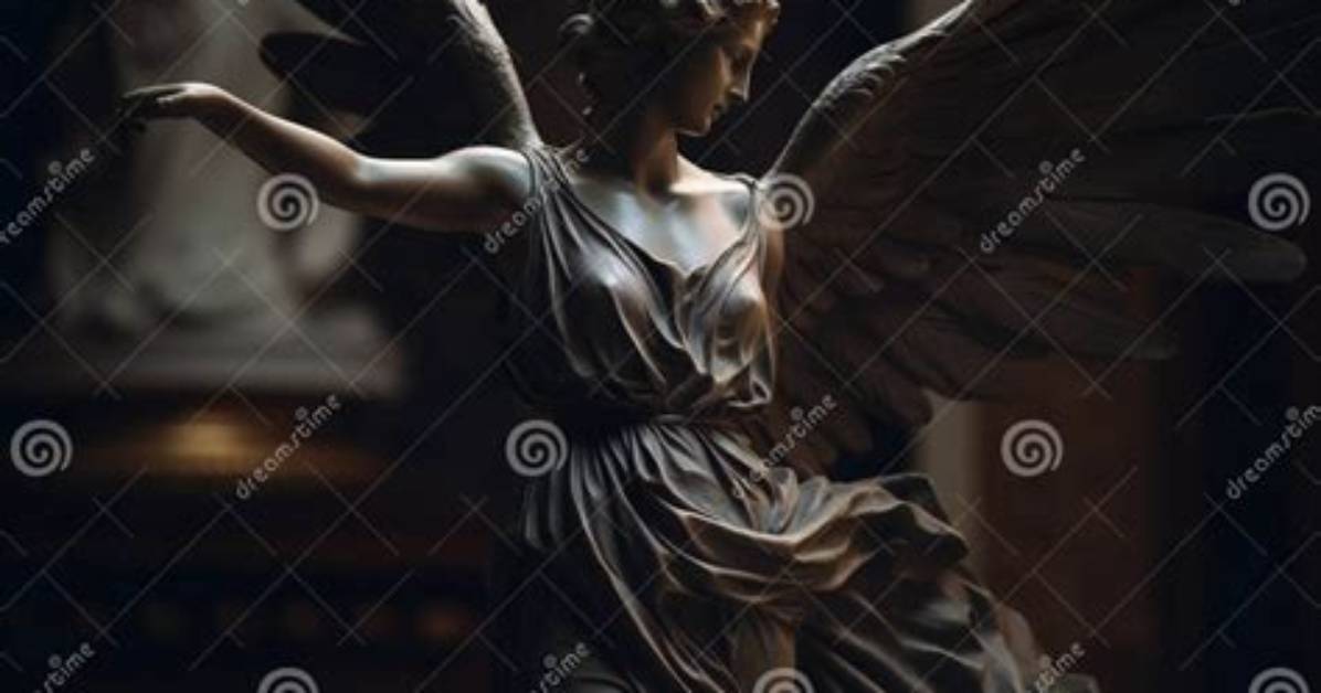 Whispers of Elegance: the Russian Angel Statue