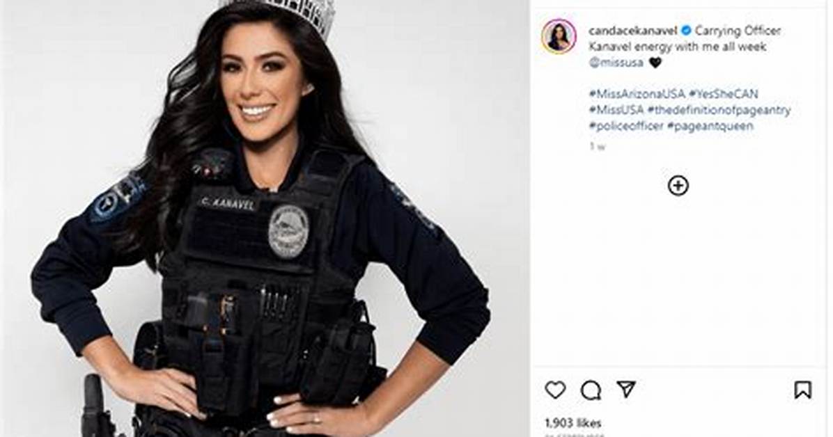Who Is Candace Kanavel? Meet the First Police Officer in Miss Usa – Hollywood Life