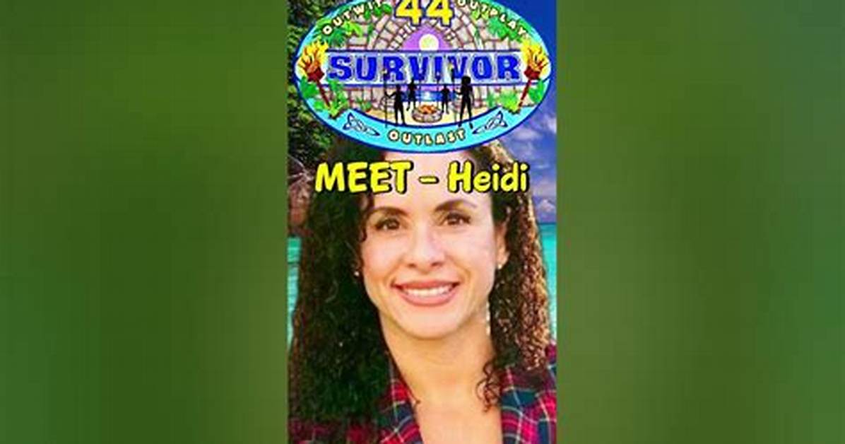 Who Is Heidi Lagares-Greenblatt? Meet the ‘Survivor’ Season 44 Star – Hollywood Life