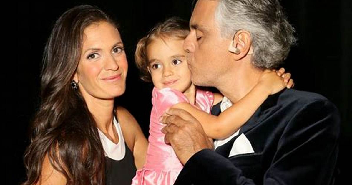 Wife Virginia Bocelli