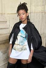Willow Smith Stuns in Bare-Chested Red Look & Fierce Makeup for ‘Allure’ Cover: Photos