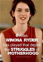 Winona Ryder: the Enigma of Motherhood