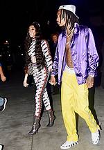 Wiz Khalifa & Winnie Harlow Hold Hands Outside of L. A. Lakers Game – Hollywood Life