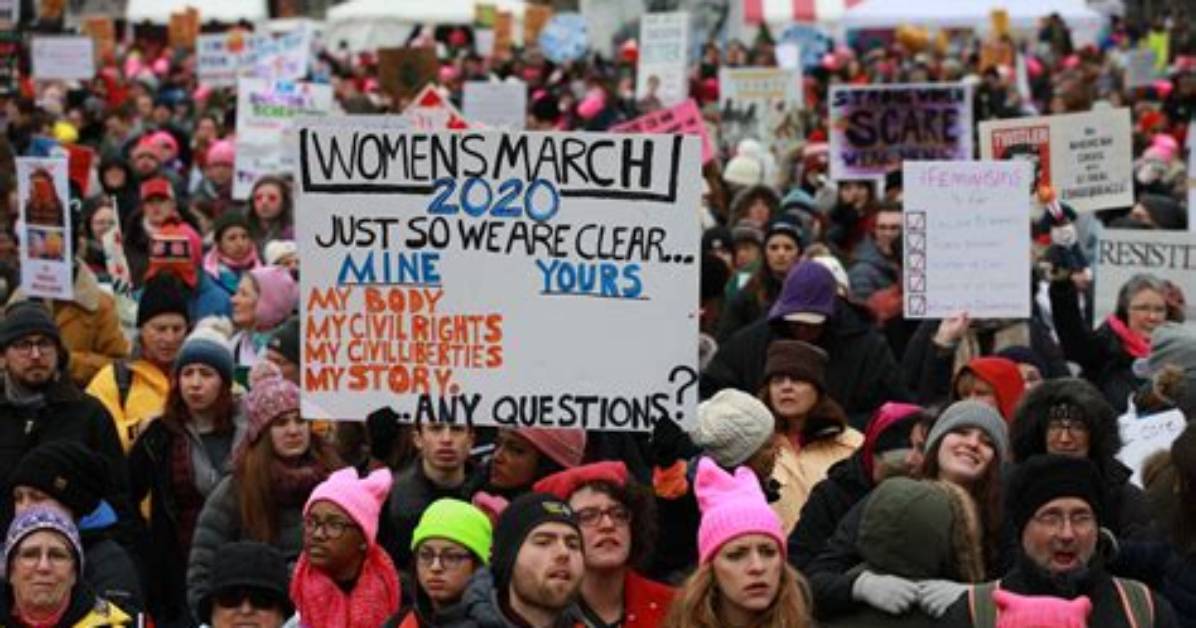 Women’s March 2020: Thousands March for Women’s Rights in Dc, Nyc & Around Country