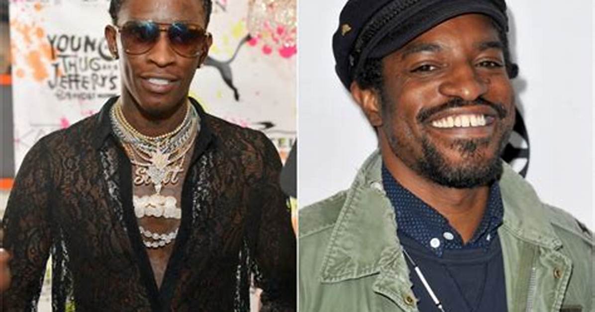 Young Thug Shades Andre 3000 on T. I. ’S Podcast: Video – Hollywood Life