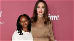 Zahara Jolie-Pitt, 17, Rocks Cute Dress as She Jets out of D. C. with Mom Angelina