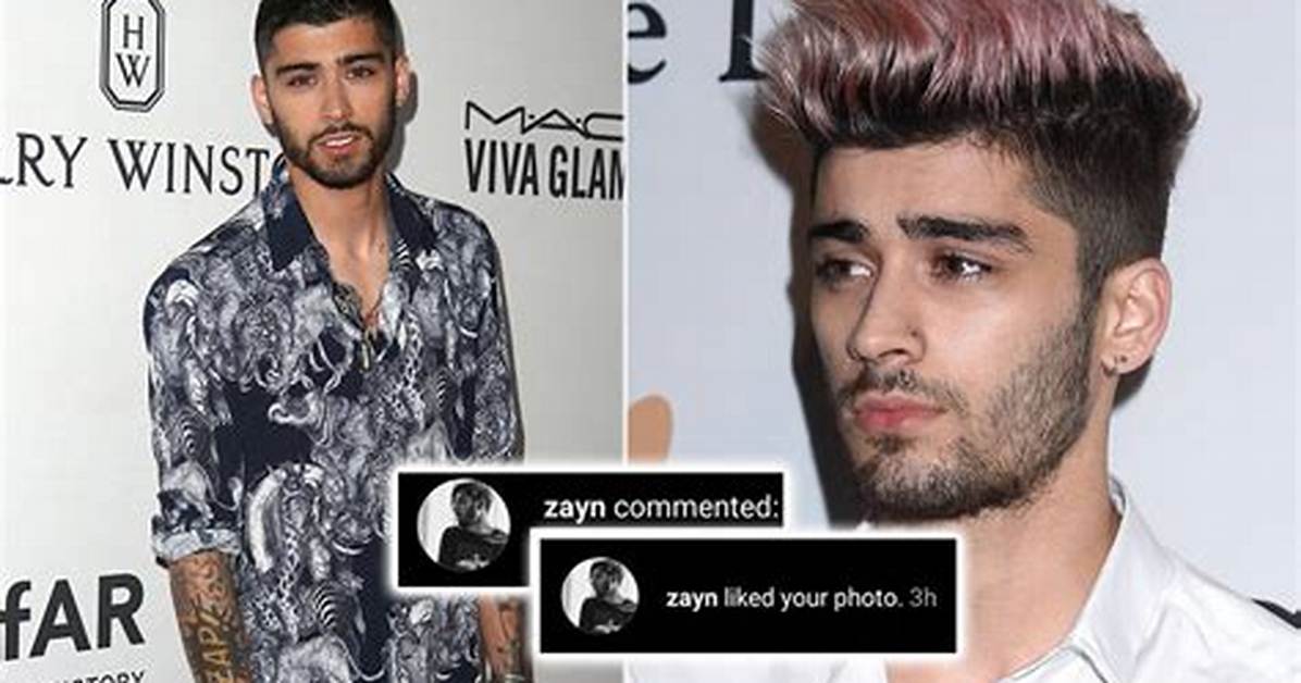 Zayn Malik Returns to Social Media with Sultry Photo for 1St Time Since Yolanda Hadid Drama